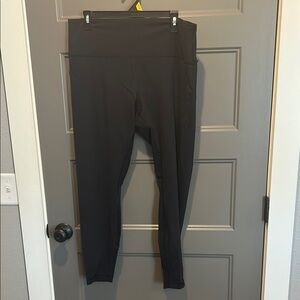 Lululemon Athletica Wunder Under Black Leggings- 28” Sz 18